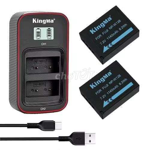 Pin máy ảnh KingMa NP-W126. Mua bán Máy ảnh, Máy quay tại Quận 5 Tp Hồ Chí Minh được đăng bởi Cang Nguyễn hình 1
