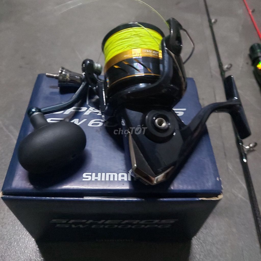 Máy câu Shimano Spheros SW 6000PG mới. Mua bán Đồ thể thao, Dã ngoại tại Quận 4 Tp Hồ Chí Minh được đăng bởi Hieu Nguyen hình 1