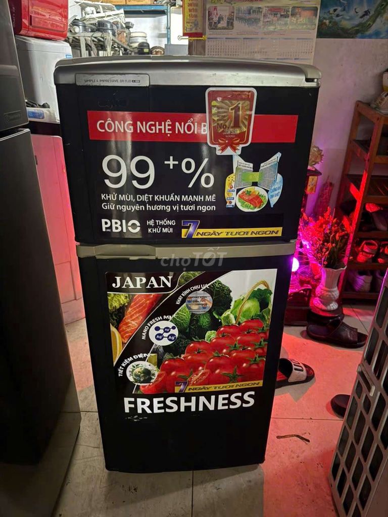 Tủ lạnh Sanyo 120 lít đã sử dụng tiết kiệm điện. Mua bán Tủ lạnh tại Quận 7 Tp Hồ Chí Minh được đăng bởi Điện Lạnh Giá Tốt hình 1