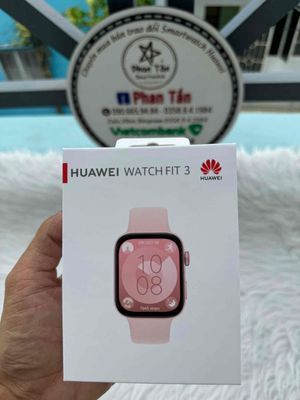 Huawei Watch Fit 3 Hồng new seal