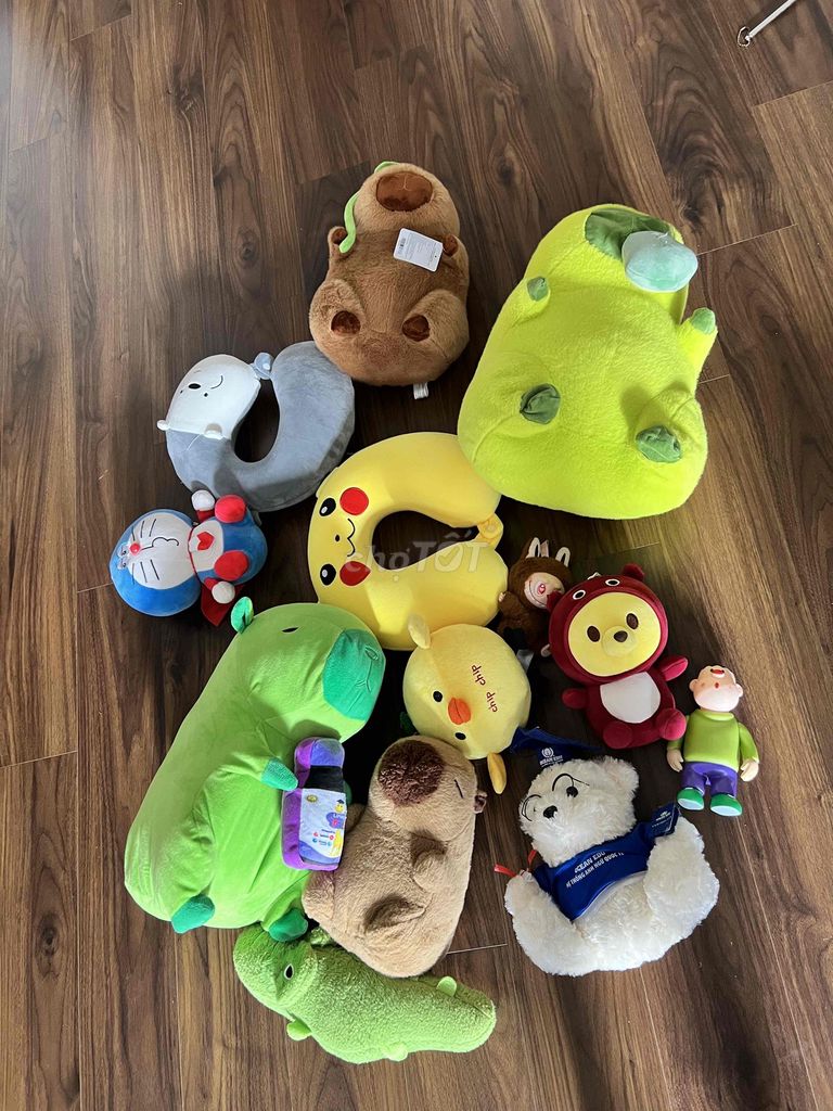 Gấu bông Vải bông Nhiều màu