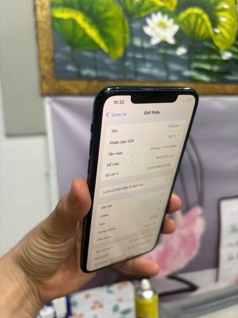 11 prm 64gb full zin (đã thay màn zin). Mua bán Điện thoại tại Quận Bắc Từ Liêm Hà Nội được đăng bởi Cửa hàng Bính Táo hình 1