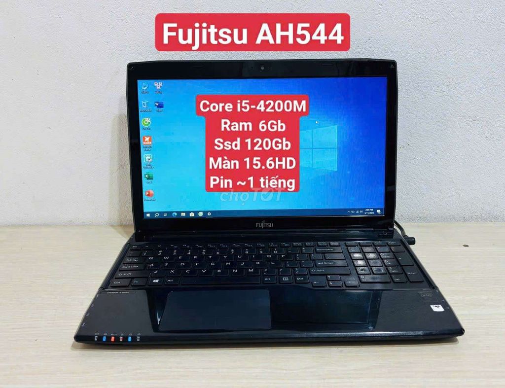 MÁY NHẬT Fujitsu i5-4200M/6Gb/SSD 120Gb 15.6HD. Mua bán Laptop tại Quận Ninh Kiều Cần Thơ được đăng bởi Laptop Linh Kiện PC Nhật Mỹ CT hình 1