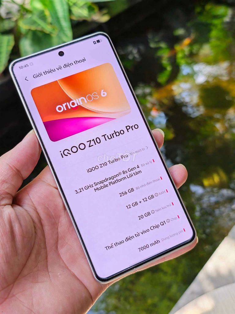 iQOO Z10 Turbo Pro giao lưu. Mua bán Điện thoại tại Huyện Thống Nhất Đồng Nai được đăng bởi bull hình 1