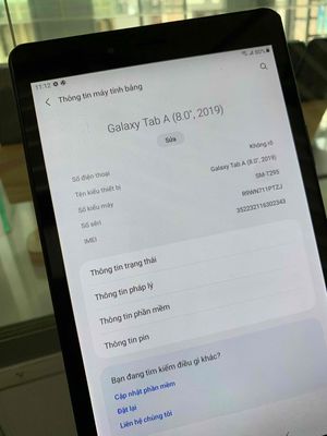 Samsung Galaxy Tab A - 32GB, 4G, Đã dùng. Mua bán Máy tính bảng tại Quận Bình Tân Tp Hồ Chí Minh được đăng bởi MIN STORE