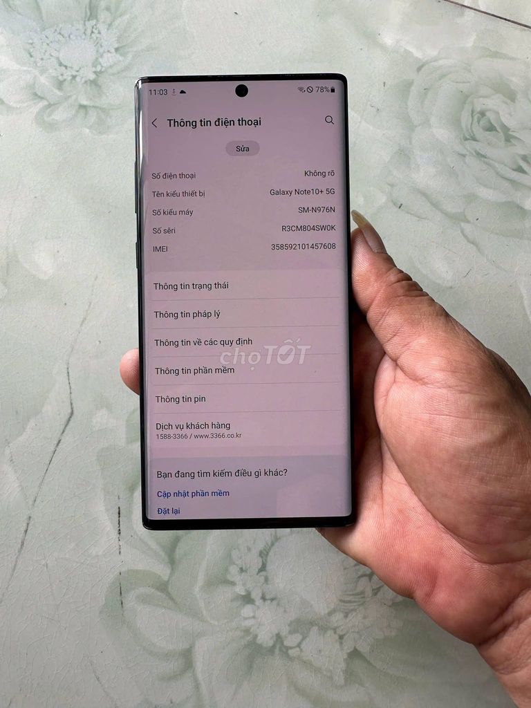 Samsung Galaxy Note 10 Plus 256GB Đen. Mua bán Điện thoại tại Quận 11 Tp Hồ Chí Minh được đăng bởi Hội Đồ Điện Tử hình 1