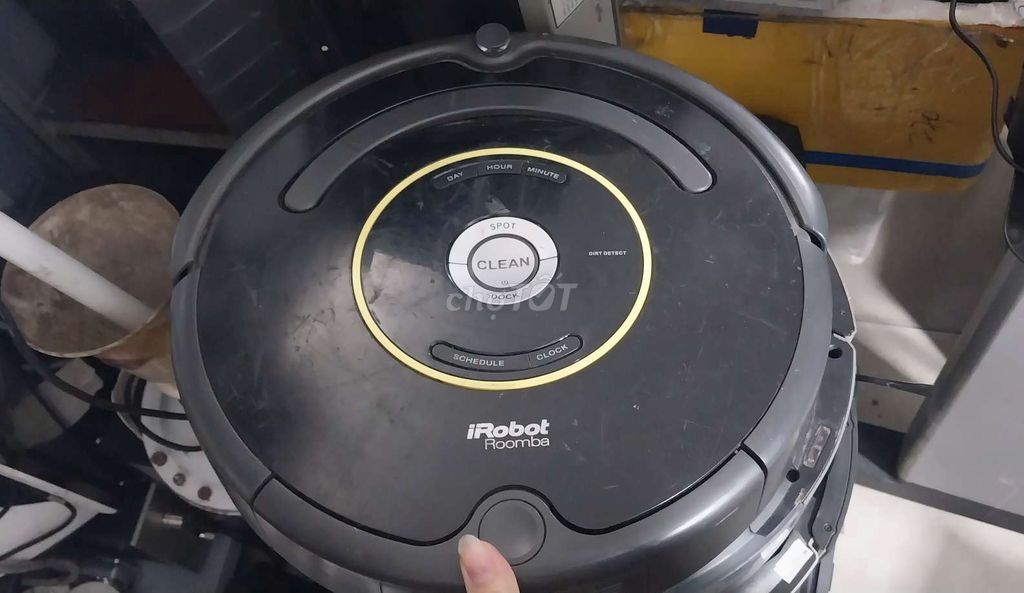 Xác robot hút bụi lau nhà iroomba cho thợ