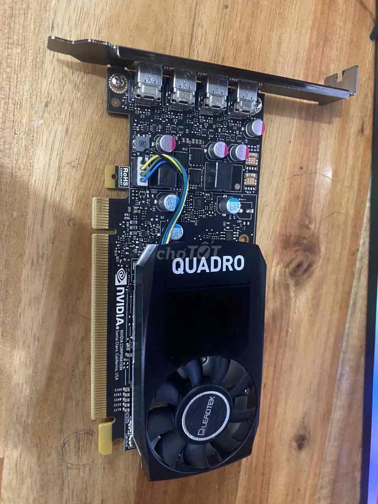 Vga Quapro P600 2g xuất 4 màn 4k ok