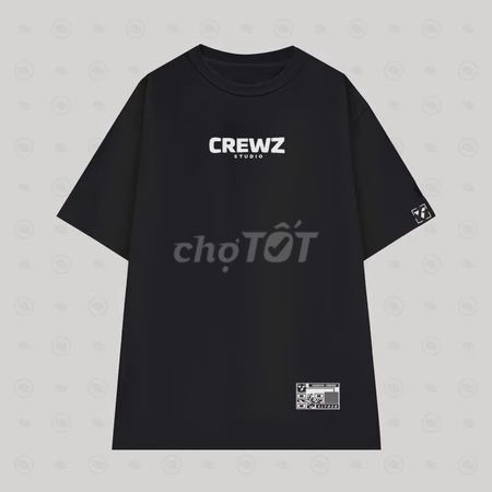 Ao Local Brand In Hình Crewz Chất Liệu Cotton