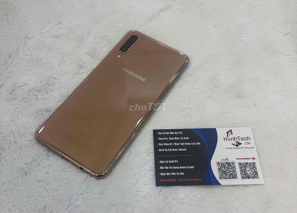 Samsung A7 Vàng đồng Đã qua sử dụng. Mua bán Điện thoại tại Quận 3 Tp Hồ Chí Minh được đăng bởi Hạnh Tech hình 1