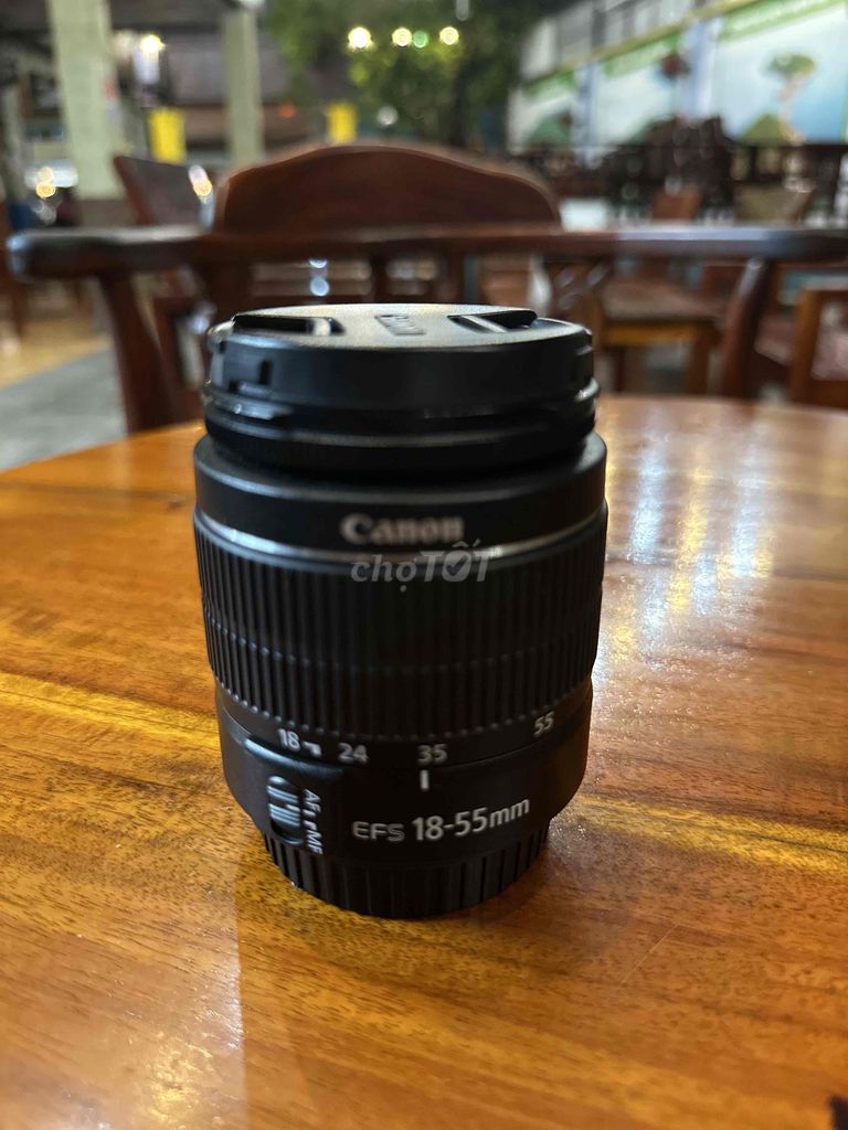 Ống kính Canon EFS 18-55mm Đen. Mua bán Máy ảnh, Máy quay tại Thành phố Cà Mau Cà Mau được đăng bởi Minh Anh hình 1