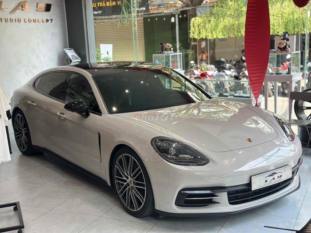 Porsche Panamera Executive 2019 Đen Wrap Xám