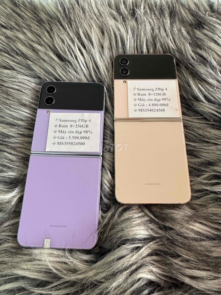 Samsung Z Flip 4 256GB . Mua bán Điện thoại tại Quận 11 Tp Hồ Chí Minh được đăng bởi MỸ SƠN Mobile hình 1