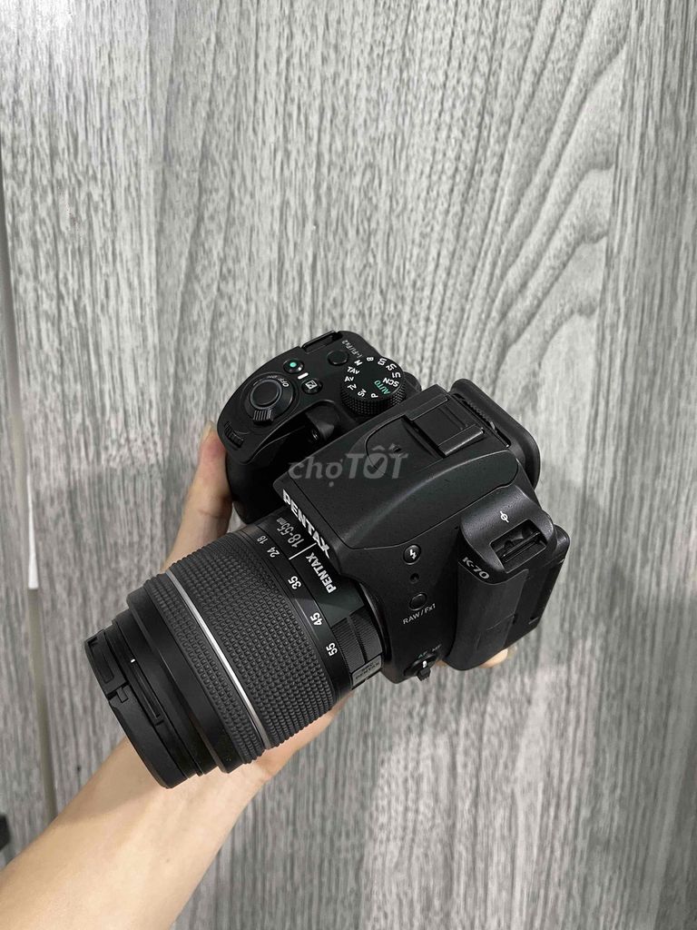 Máy ảnh Pentax K-70 kèm lens 18-55mm. Mua bán Máy ảnh, Máy quay tại Quận Liên Chiểu Đà Nẵng được đăng bởi Tài Kt hình 1