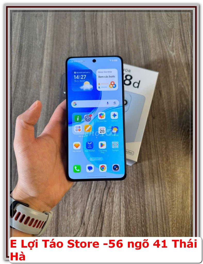 E pass Honor X8d Đen Mỏng nhẹ pin trâu. Mua bán Điện thoại tại Quận Đống Đa Hà Nội được đăng bởi Nguyễn Tiến Lợi hình 1