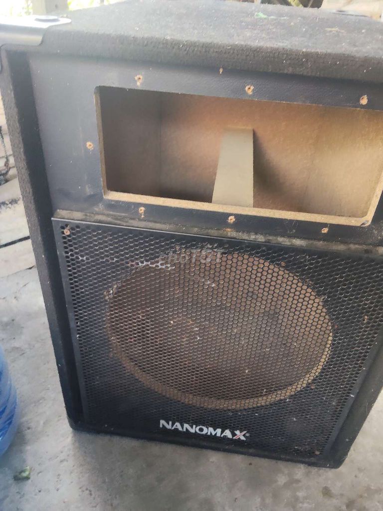 Vỏ loa Nanomax SK-400 Đen 40cm. Mua bán Tivi, Âm thanh tại Thành phố Mỹ Tho Tiền Giang được đăng bởi Mr Nguyễn  hình 1