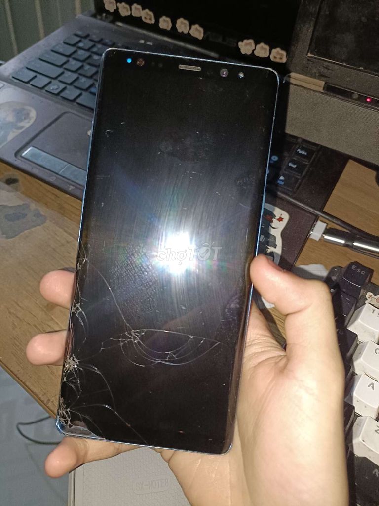 Samsung Note 8 Xanh Đã qua sử dụng. Mua bán Điện thoại tại Huyện Kế Sách Sóc Trăng được đăng bởi Văn Hậu hình 1