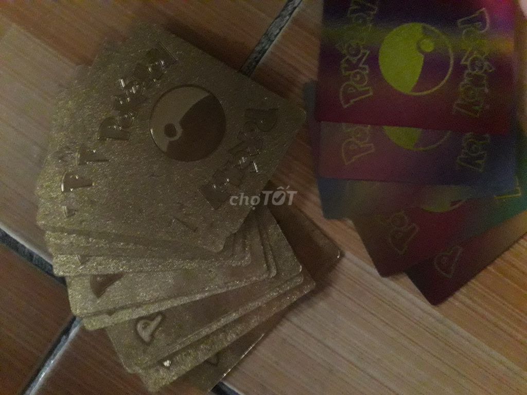 Thẻ bài Pokemon Kim loại Vàng Hiếm. Mua bán Sở thích khác tại Thành phố Thuận An Bình Dương được đăng bởi Nguyễn Lanh hình 1