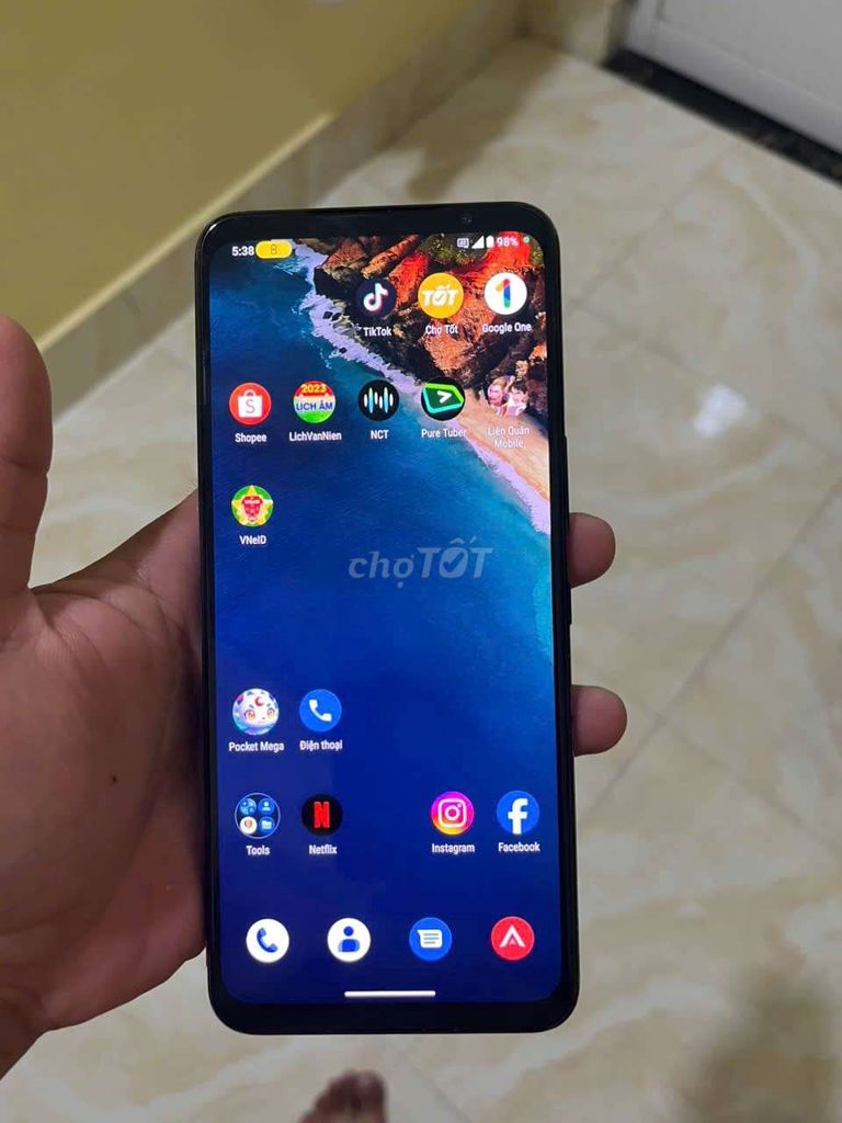 ROG Phone 5s Đen Đã sử dụng. Mua bán Điện thoại tại Thành phố Mỹ Tho Tiền Giang được đăng bởi Tên chưa cung cấp hình 1