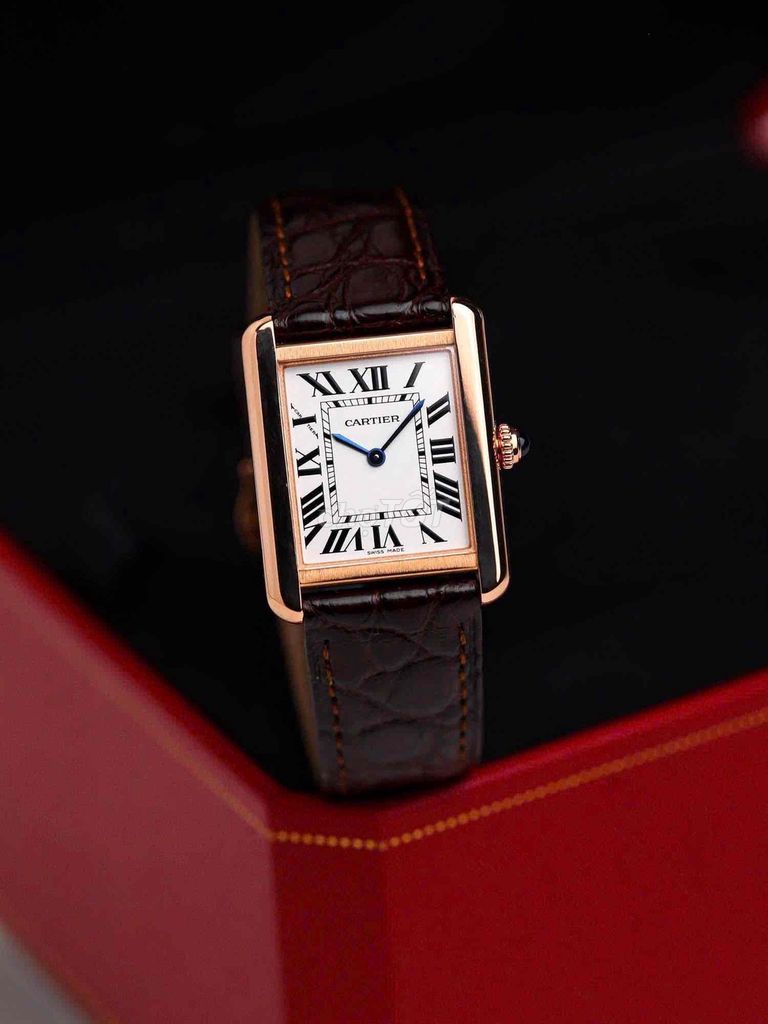 Đồng hồ Cartier Tank Solo W5200024. Mua bán Đồng hồ tại Quận Hoàng Mai Hà Nội được đăng bởi Anh Tuấn hình 1
