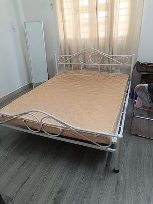 Giường Sắt Vintage Siêu Xinh Trang Trí Phòng Ngủ