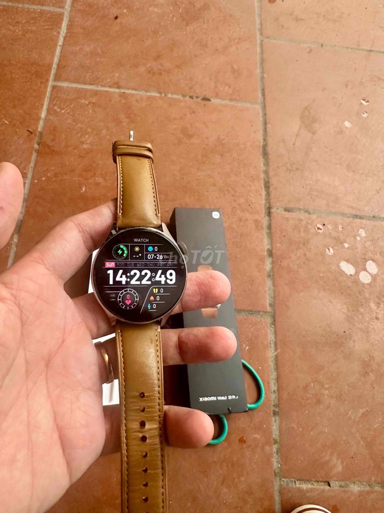 Xiaomi Watch S1 Pro Trắng Thép full box đẹp 99%. Mua bán Thiết bị đeo thông minh tại Huyện Chương Mỹ Hà Nội được đăng bởi Đặng Tuấn Sơn hình 1