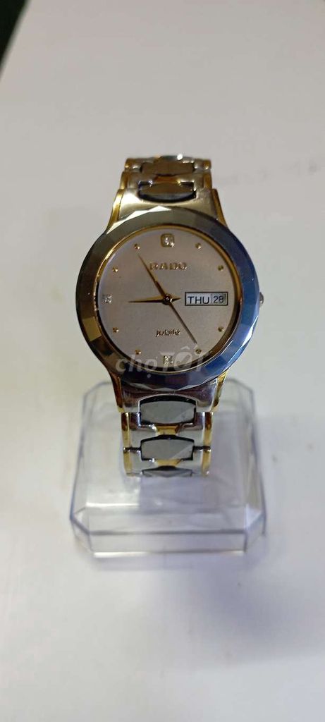Đồng hồ Rado Thép đúc Nam. Mua bán Đồng hồ tại Quận 10 Tp Hồ Chí Minh được đăng bởi Đồng Hồ QUARTZ hình 1
