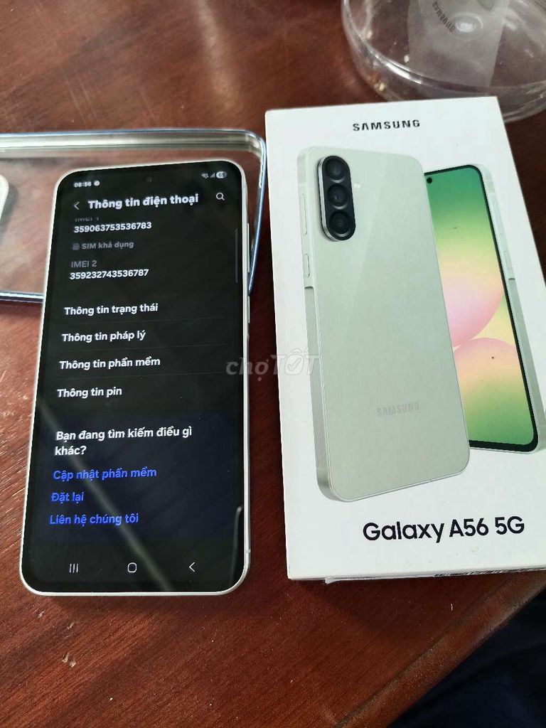 Samsung Galaxy A56 5G Trắng Đã sử dụng. Mua bán Điện thoại tại Thành phố Vũng Tàu Bà Rịa - Vũng Tàu được đăng bởi Nguyen Thien hình 1