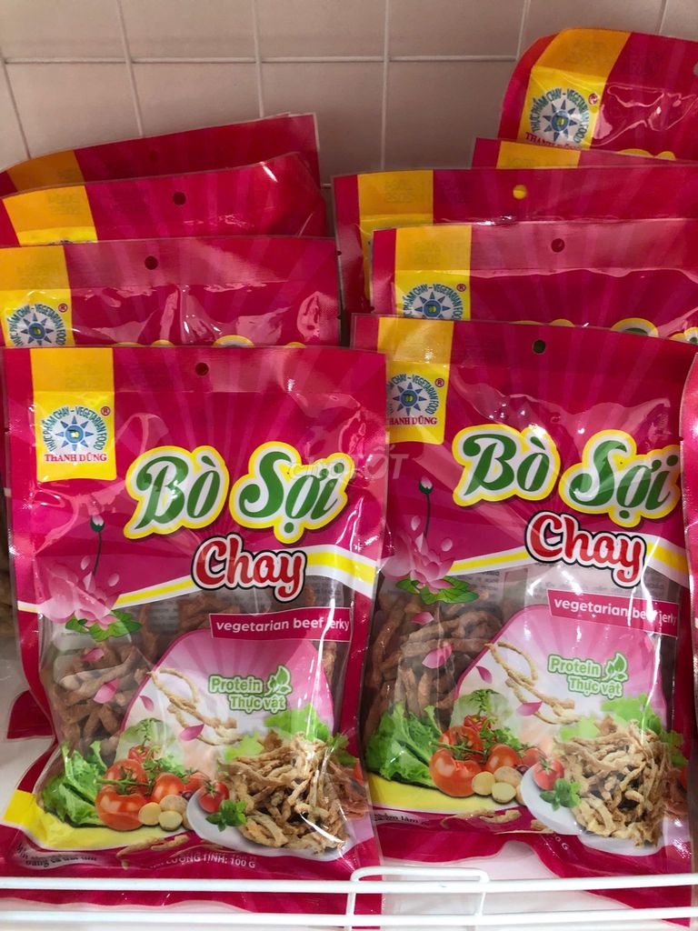 Bò sợi  chay THANH DŨNG. Mua bán Đồ ăn, thực phẩm và các loại khác tại Huyện Nhà Bè Tp Hồ Chí Minh được đăng bởi Nguyễn Yến hình 3
