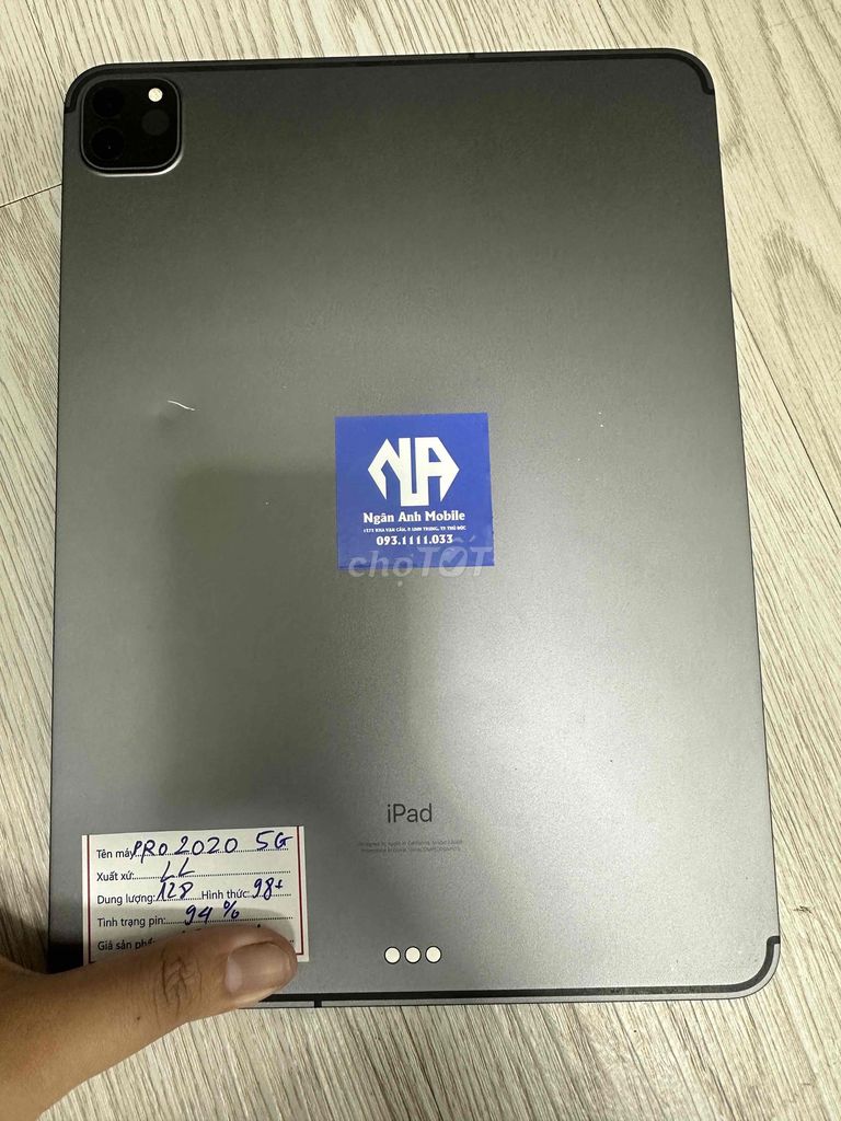 Apple iPad Pro 2020 5G 128GB Xám Ngoại Hình 98. Mua bán Máy tính bảng tại Thành phố Thủ Đức Tp Hồ Chí Minh được đăng bởi Ngân anh mobile hình 1