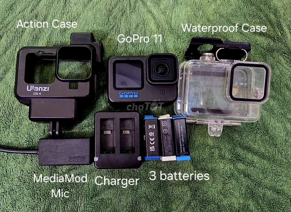 GoPro 11 + GoPro 4. Mua bán Máy ảnh, Máy quay tại Thành phố Thủ Đức Tp Hồ Chí Minh được đăng bởi Brandon Lawrence hình 1