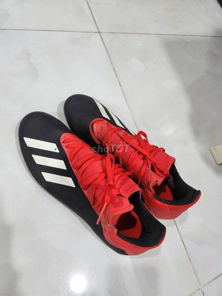 Giày đá bóng cũ Adidas Tango X 18.3 HG Nam Đỏ Đen. Mua bán Giày dép tại Quận 7 Tp Hồ Chí Minh được đăng bởi Phong hình 1