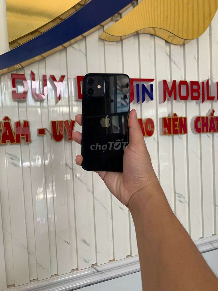 12 128gb đen quốc tế 100% ,có bán góp. Mua bán Điện thoại tại Thành phố Cà Mau Cà Mau được đăng bởi Duy Dustin Mobile hình 1