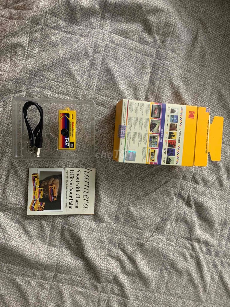 Máy ảnh Kodak Charmera Vàng Mới 99%. Mua bán Máy ảnh, Máy quay tại Quận 8 Tp Hồ Chí Minh được đăng bởi kim phượng hình 1