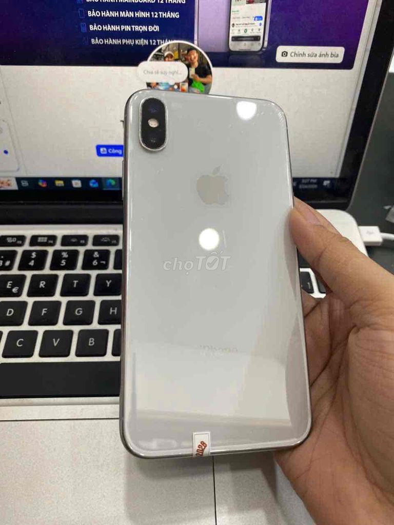 Apple iPhone X 256GB Bạc 100% pin. Mua bán Điện thoại tại Quận 3 Tp Hồ Chí Minh được đăng bởi Tuấn Nguyễn hình 1