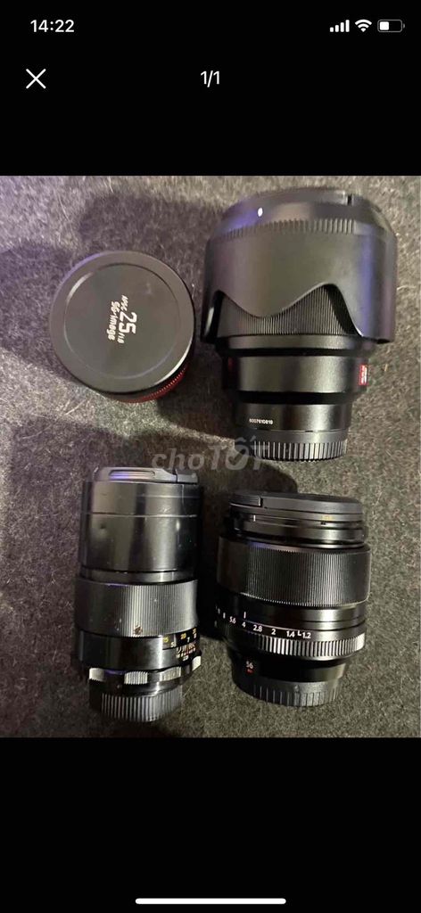 bán lens fuji. Mua bán Máy ảnh, Máy quay tại Quận 5 Tp Hồ Chí Minh được đăng bởi Phát hình 1