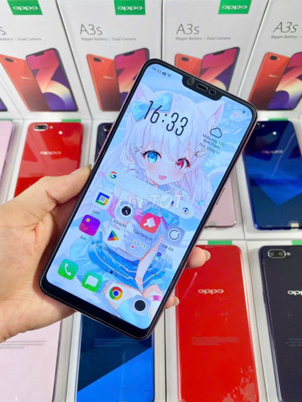 OPPO A3s 64GB zin đẹp xài ổn định. Mua bán Điện thoại tại Quận Hải Châu Đà Nẵng được đăng bởi Thousgiakho hình 1