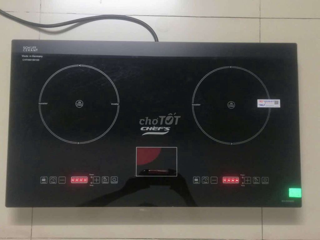 Bếp từ đôi Chefs EH-DIH890. Mua bán Bếp, lò, đồ điện nhà bếp tại Thành phố Thủ Đức Tp Hồ Chí Minh được đăng bởi Chau Vu hình 1