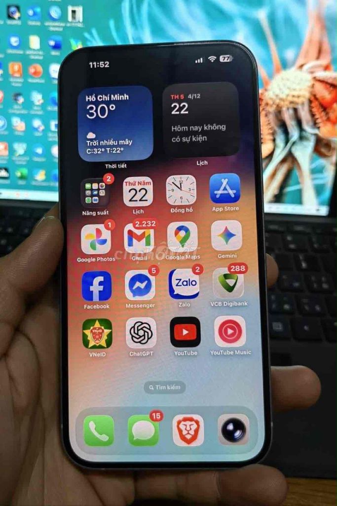 iPhone 15plus 512 quốc tế có sim vật lí. Mua bán Điện thoại tại Quận Sơn Trà Đà Nẵng được đăng bởi Van Hao hình 1