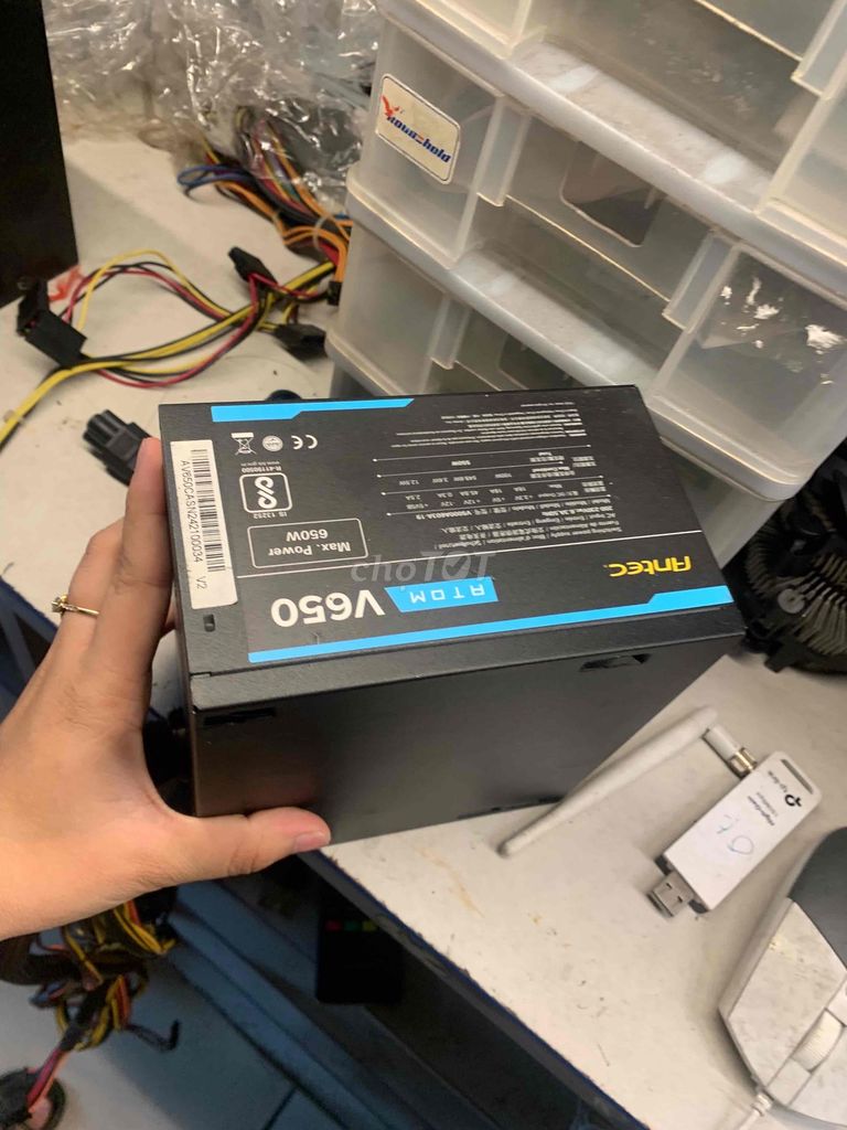 NGUỒN CÔNG SUẤT THỰC ANTEC 650W HÀNG ZIN KENG. Mua bán Linh kiện (RAM, Card...) tại Quận Phú Nhuận Tp Hồ Chí Minh được đăng bởi tiến tài 770 nguyễn kiệm p4 quận phú nhuận hình 1