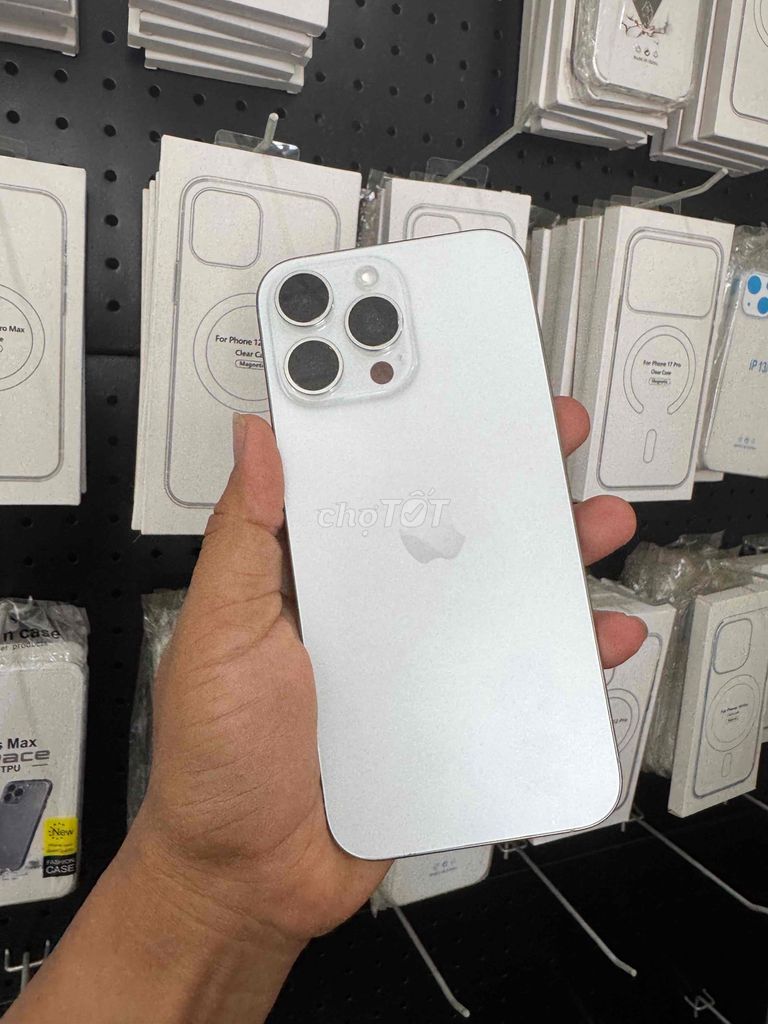 Apple iPhone 16 Pro Max 256GB Bạc. Mua bán Điện thoại tại Thành phố Biên Hòa Đồng Nai được đăng bởi Tungpham hình 1