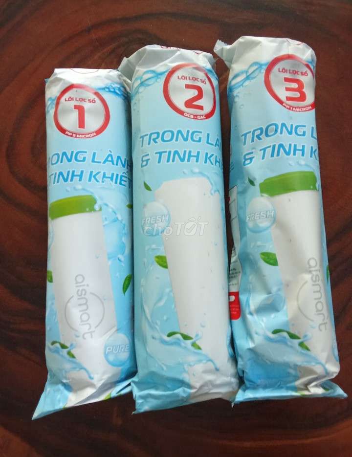 Lõi lọc nước Aismart Bộ lõi số 1, 2, 3. Mua bán Bếp, lò, đồ điện nhà bếp tại Huyện Diên Khánh Khánh Hòa được đăng bởi  Trần Hoài Thu hình 1