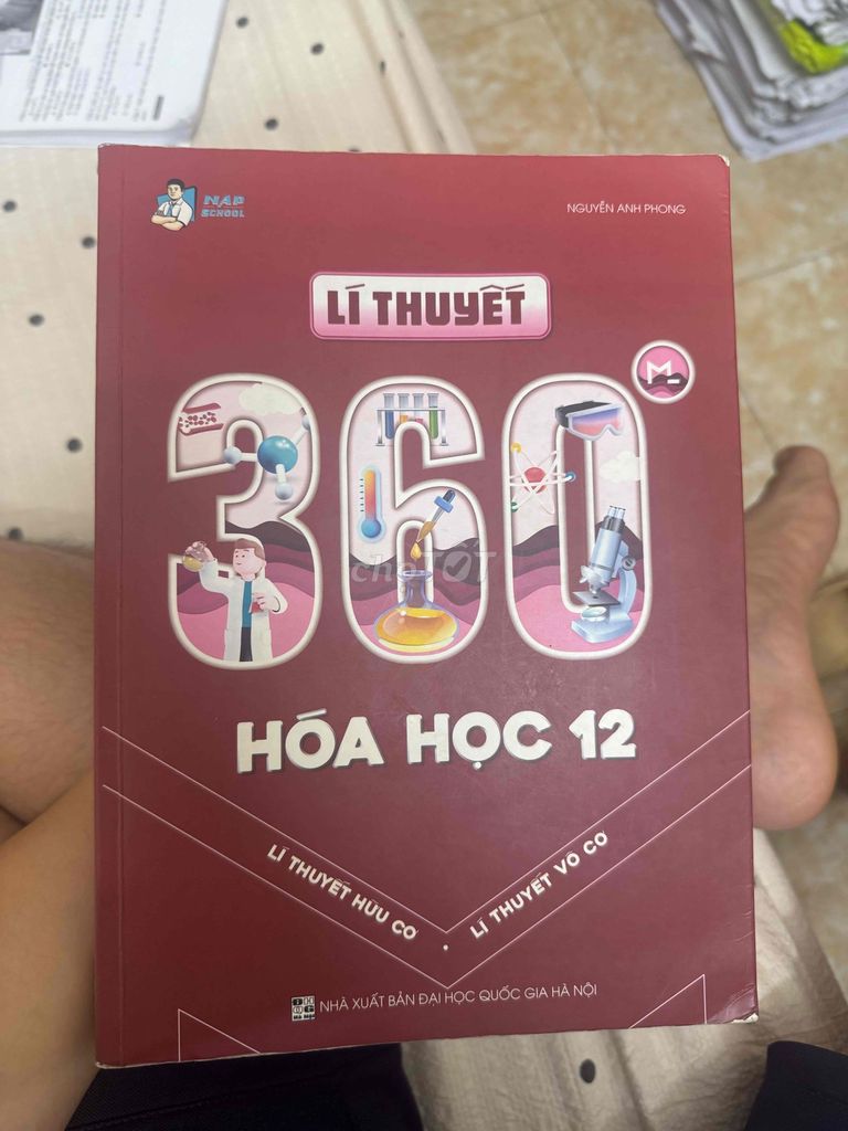 Sách Hóa học 12 Lí Thuyết 360 Nguyễn Anh Phong. Mua bán Sách tại Quận Hà Đông Hà Nội được đăng bởi Hoàng Bảo Long hình 1