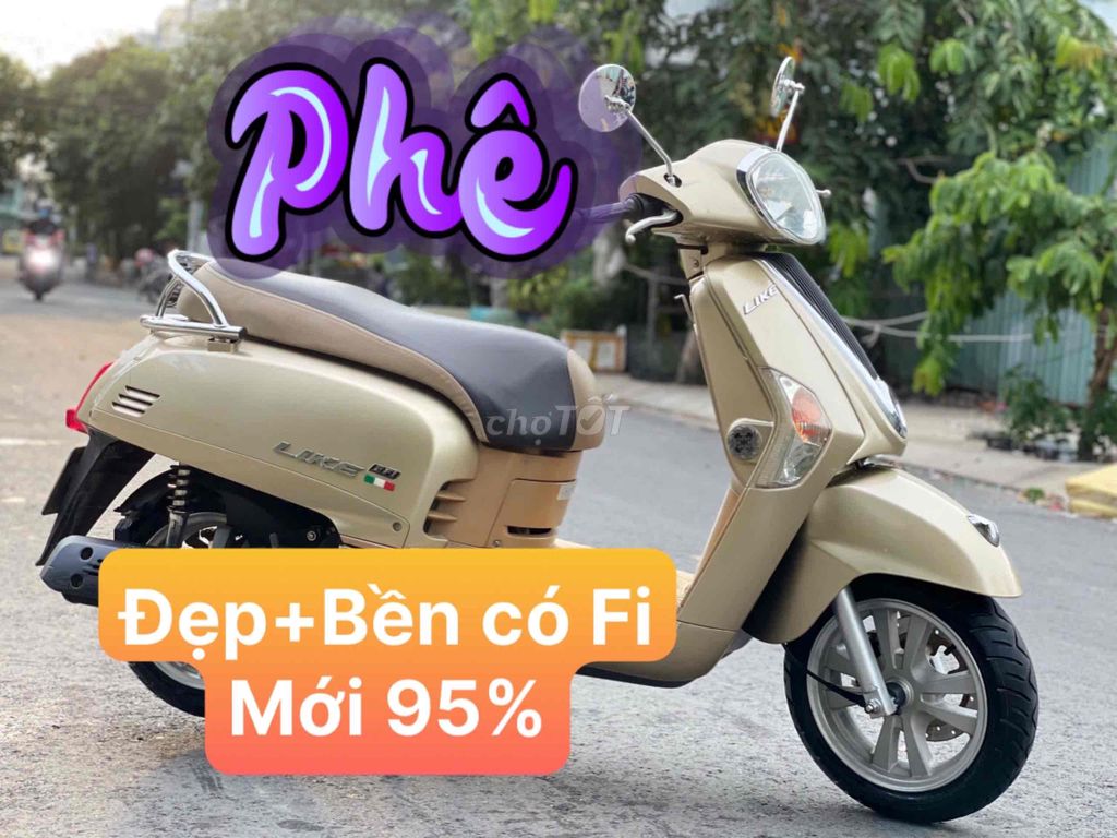 [CỰC PHẨM]📌 Kymco Like Fi 2016📌Dáng Sang+Đằm+CHẤT