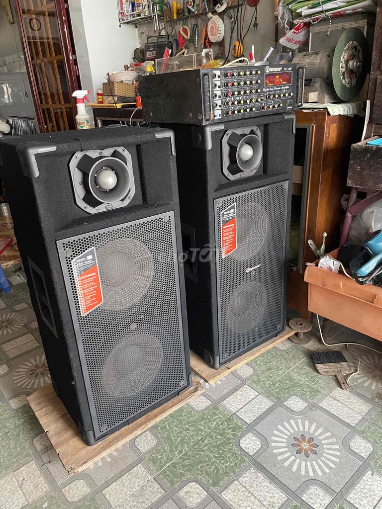 Bộ Loa Karaoke Bass 30 đôi NAKAWA+Amply 12 sò.. Mua bán Tivi, Âm thanh tại Thành phố Long Xuyên An Giang được đăng bởi Huynhloc Huynhloc hình 1