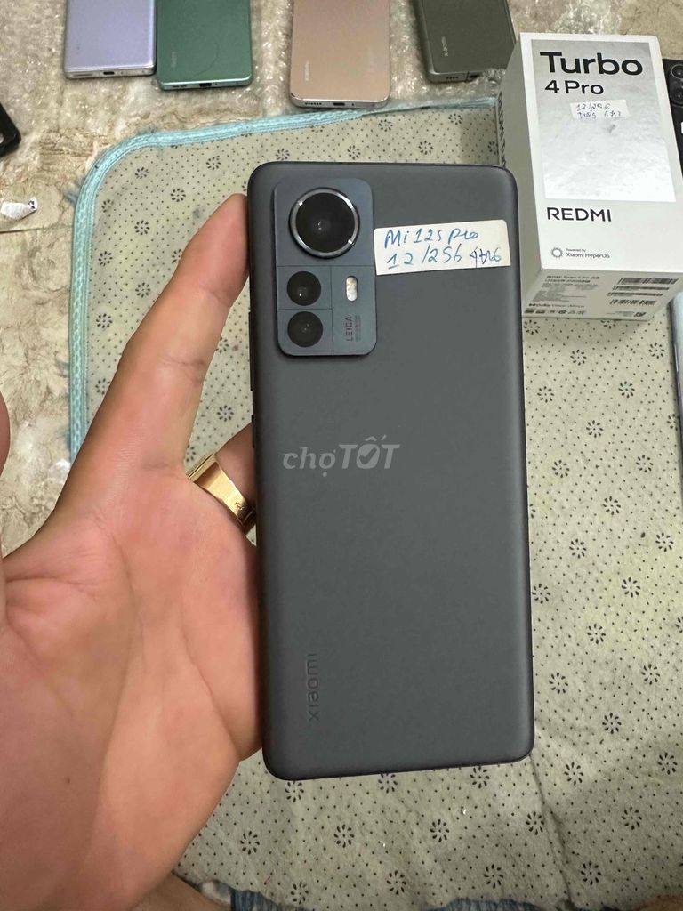 Xiaomi 12S Pro 256GB Xám. Mua bán Điện thoại tại Quận Tân Bình Tp Hồ Chí Minh được đăng bởi Nguyễn Thắng Mobile hình 1