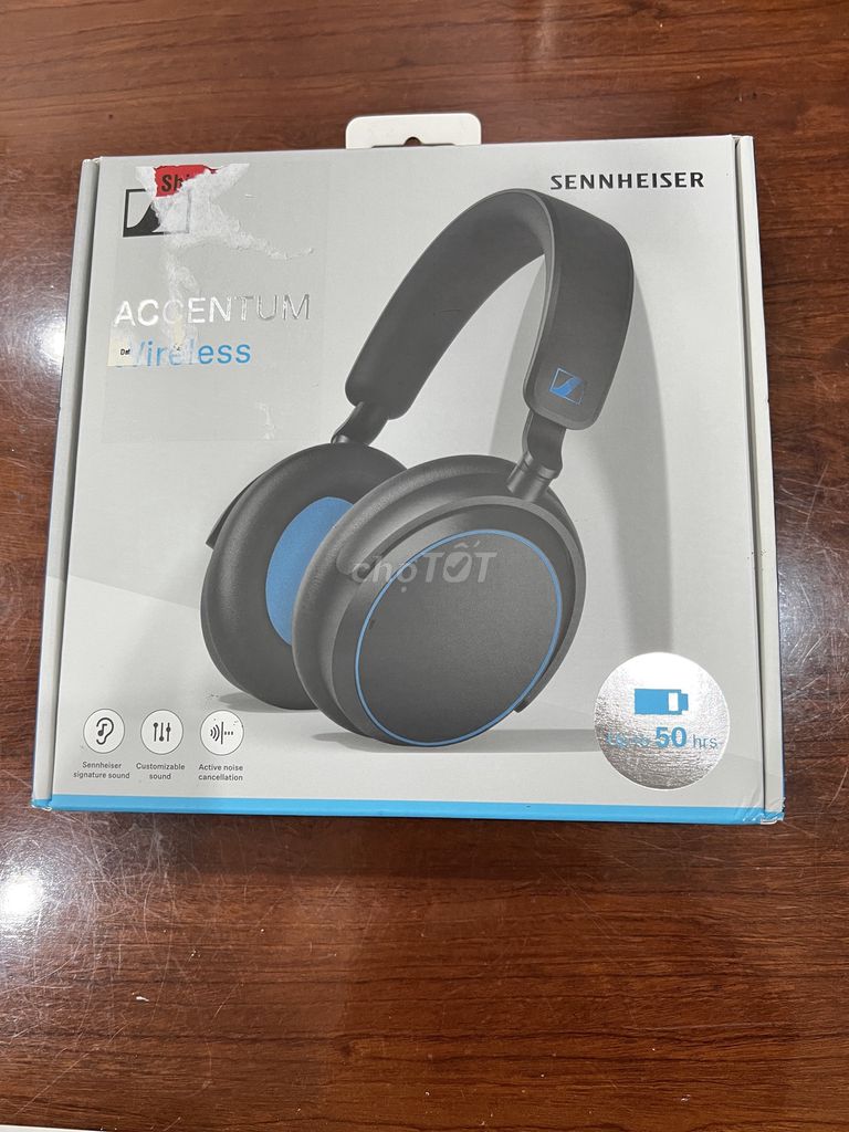 Tai nghe chụp tai Sennheiser Accentum Wireless Đen. Mua bán Tivi, Âm thanh tại Thành phố Thủ Đức Tp Hồ Chí Minh được đăng bởi Nguyễn Anh Khoa hình 1
