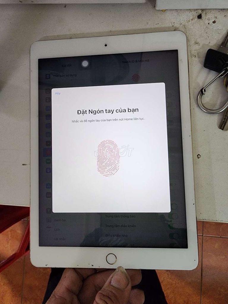 Apple iPad Air 2 16GB Vàng Cảm ứng vân tay. Mua bán Máy tính bảng tại Quận Bình Thạnh Tp Hồ Chí Minh được đăng bởi tùng  hình 1
