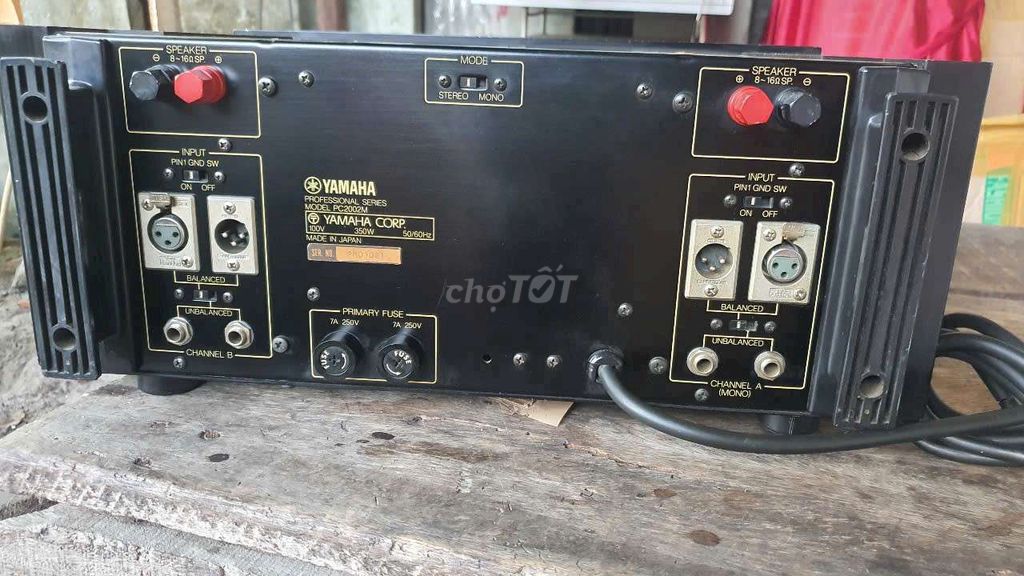 Yamaha PC2003M, bãi nhật về zin 100%. Mua bán Tivi, Âm thanh tại Quận Liên Chiểu Đà Nẵng được đăng bởi ÂM THANH BÃI NHẬT  hình 5