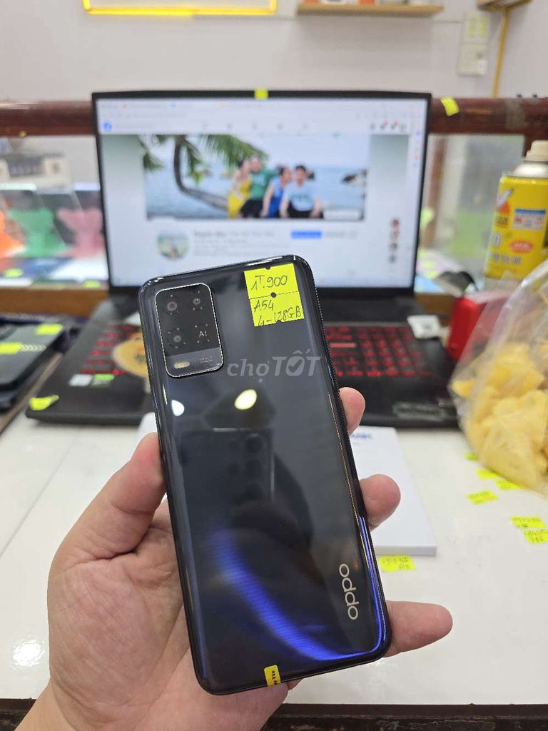 Oppo A54 - 128GB. Mua bán Điện thoại tại Thành phố Long Xuyên An Giang được đăng bởi Facebook Cầm Đồ Thúy Vân hình 1